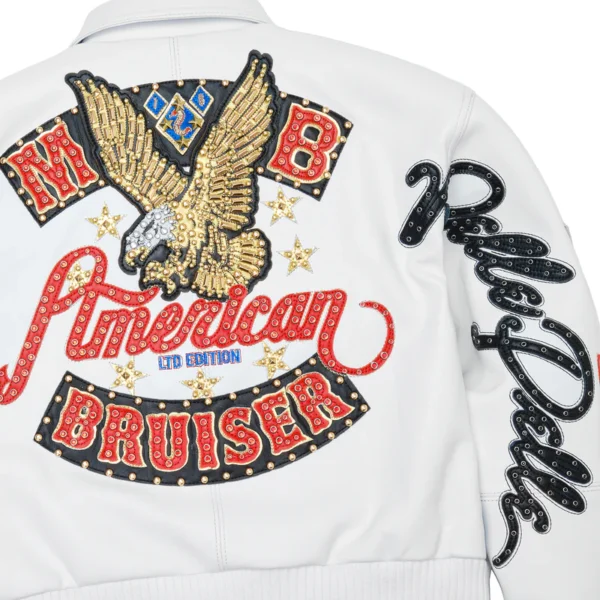 Pelle Pelle American Bruiser Plush Womens Crop Jackets