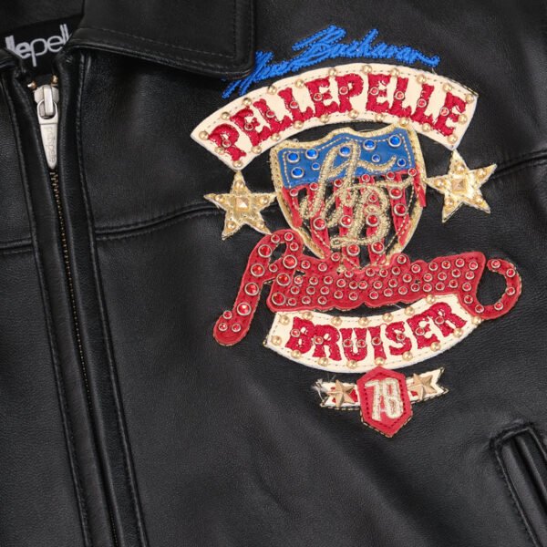 Pelle Pelle American Bruiser Plush Womens Crop Jacket