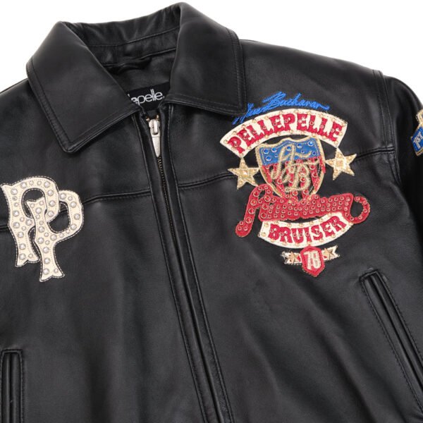 Pelle Pelle American Bruiser Plush Womens Crop Jacket